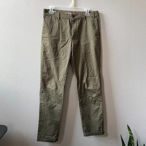 Norse Projects Aros Slim Light Stretch - Ivy Green